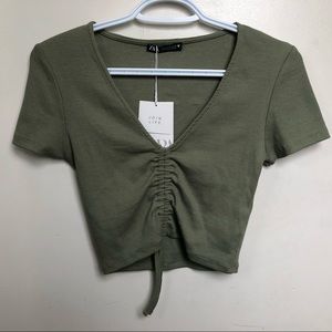 PETIT CROP TOP D E CHEZ ZARA